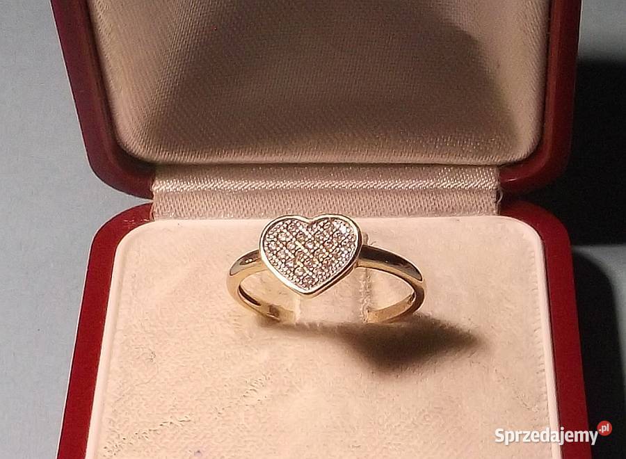 pierścionek złoty pr 333 12 podlaskie Suwałki sprzedam