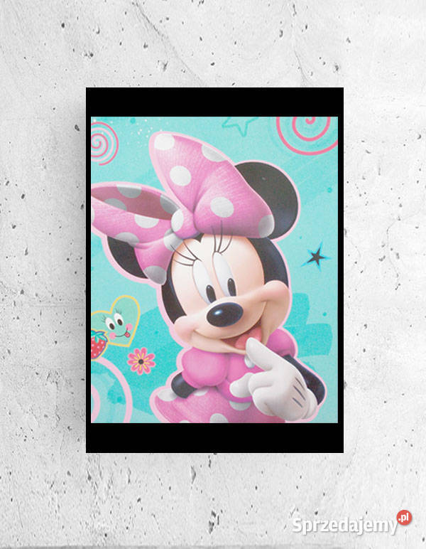 minnie plakat A4 obrazek z myszką Minnie plakat Kielce