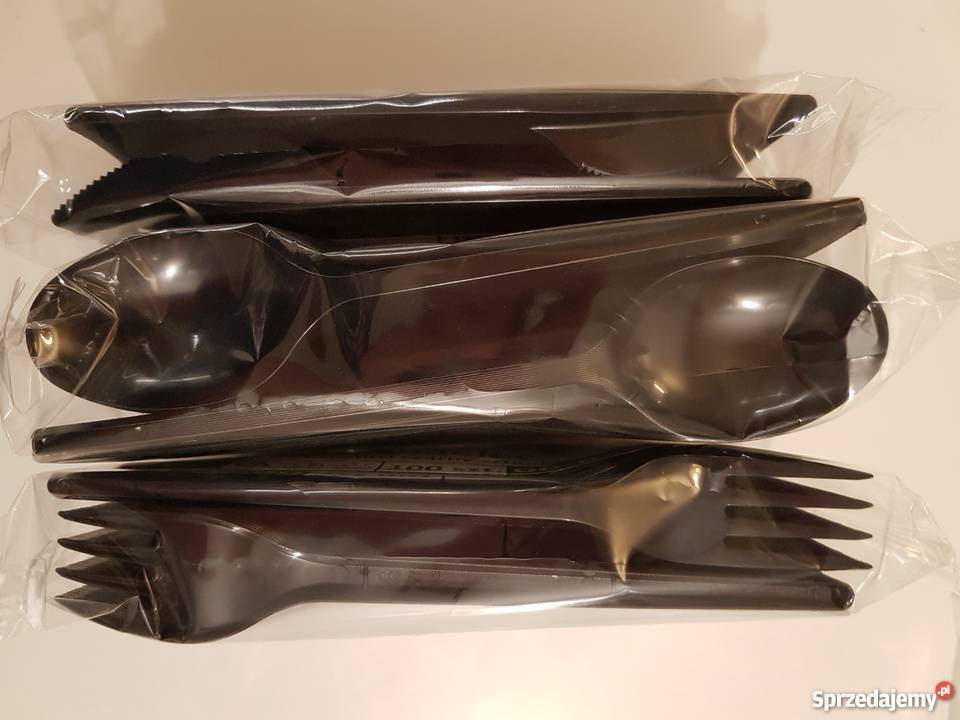 ŁYŻKA SMART PACK CZARNA SZTAPLOWANA 100 SZTUK lubelskie Lublin