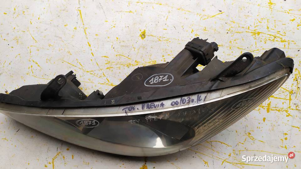 TOYOTA PREVIA 2000 2001 2002 LAMPA LEWA dolnośląskie Wrocław