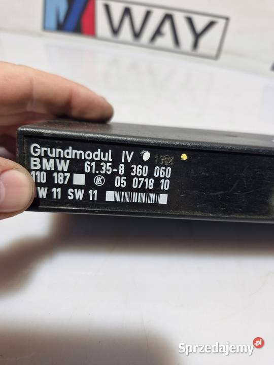 BMW E36 MODUŁ STEROWNIK KOMFORTU GRUNDMODUL osobowe