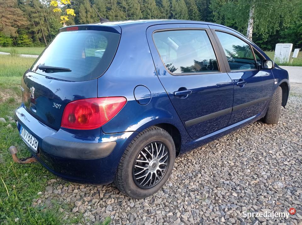 Peugeot 307 16 benzyna 170 przebiegu Nowy Kąclowa