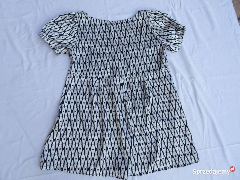 Atmosphere Tunika Bluzka satynowa Bufki 42 44 Nowy Sącz