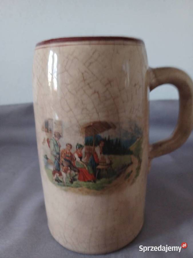 Stary niemiecki kufel