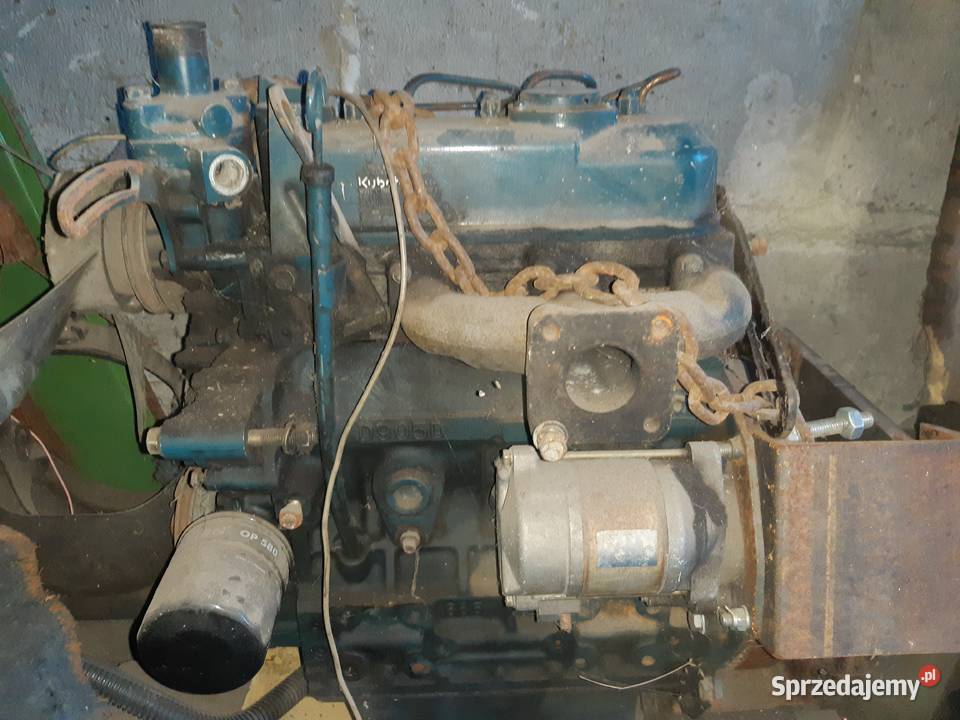 Silnik kubota 3cylindry Pozostałe Gizałki sprzedam