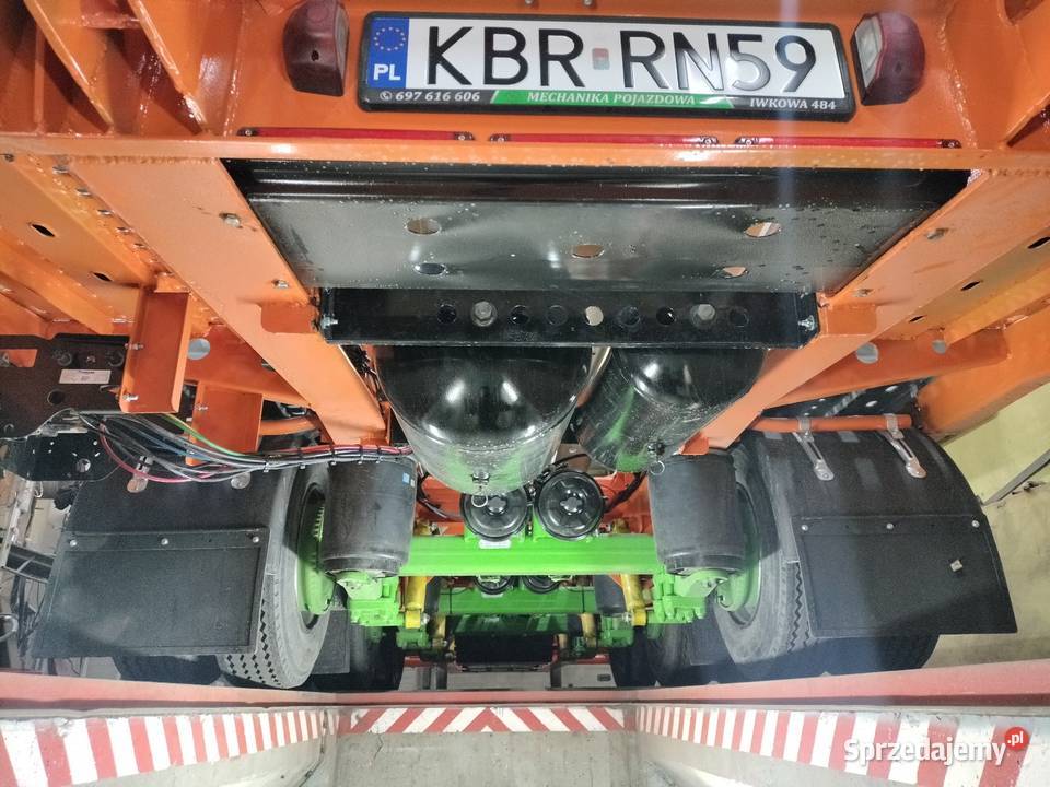 Naczepa niskopodwoziowa naczepa specjalna pomoc 27000kg Iwkowa