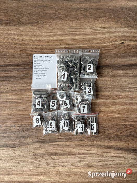 NOWY KOMPLET ŚRUB ŚRUBY NIERDZEWNE MZ ES 1752 MZ Bielsko-Biała
