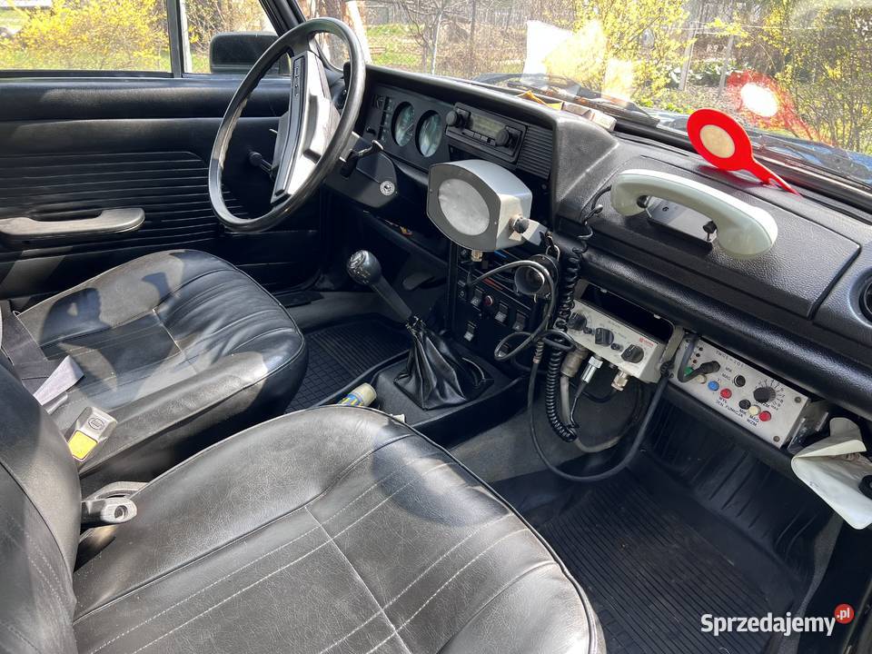 FSO Fiat 125p radiowóz MO MILICJA Józefów Roztoczański