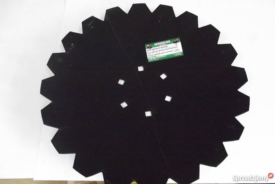 Talerz zębaty Z20 fi460mm 6otworowy stal borowa Parczew sprzedam