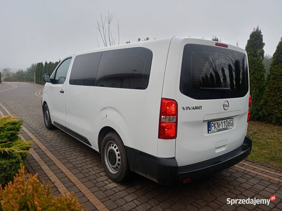 Opel Vivaro wersja long 9 osobowy Głodno
