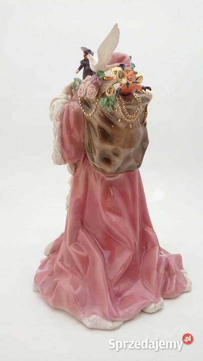 Porcelanowy święty Mikołaj Myszyniec