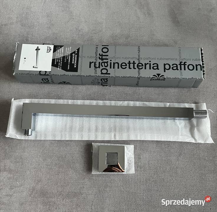Paffoni Level ramie ścienne chrom 400 mm Akcesoria do armatury