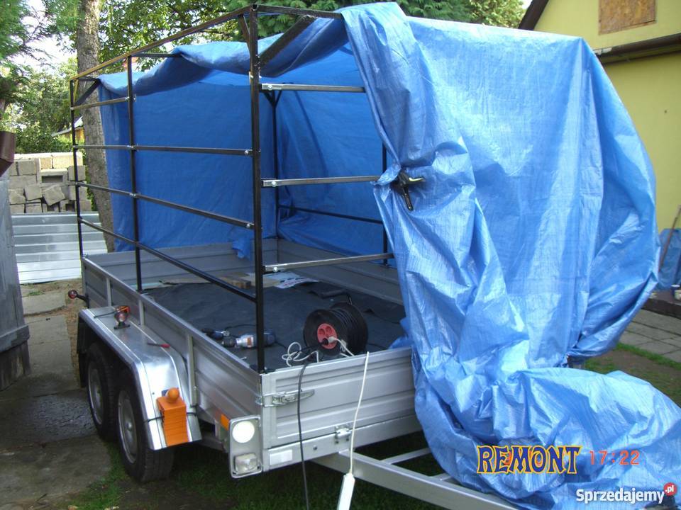 Przyczepa towarowa dwuosiowa DMC 1000 Rzeszów sprzedam