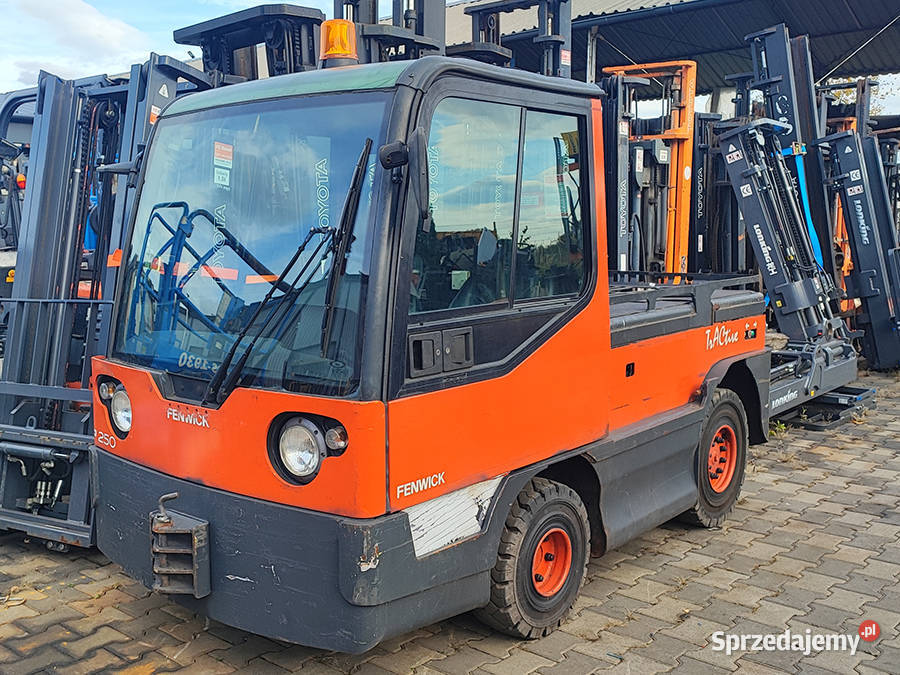 Ciągnik terminalowy elektryczny pojazd Kęty