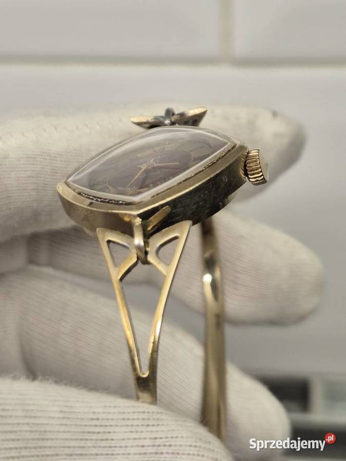 Rzadki mechaniczny zegarek damski Slava Chorzów sprzedam