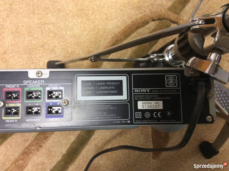 Kino domowe SONY HCDS300 małopolskie Tarnów