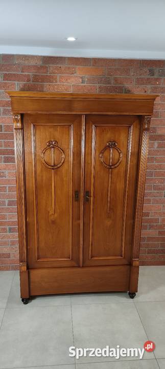 Piękna szafa secesyjna lubuskie Łagów sprzedam