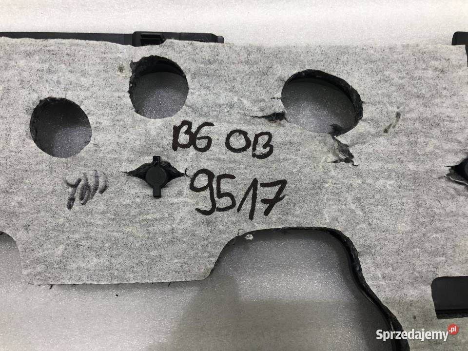 OSŁONA POD KONSOLE VW PASSAT B6 3C1863081B osobowe Deski rozdzielcze, konsole