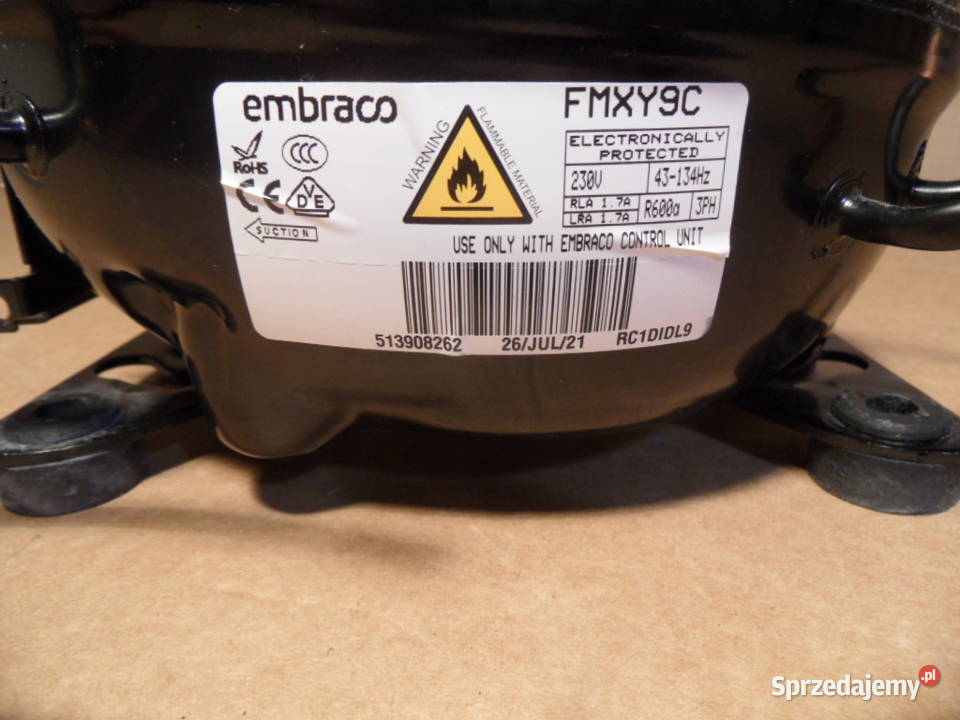 agregat sprezarka lodowki FMXY9C