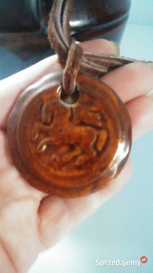 Stara karafka ceramiczna sygnowana Porcelana i szkło Łódź sprzedam