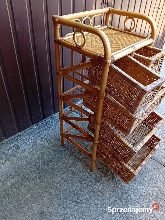 komoda rattanowa z szufladami 535 Byczyna