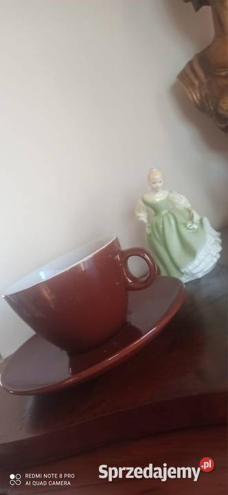 Filiżanka na spodku wielka Brąz Gdańsk
