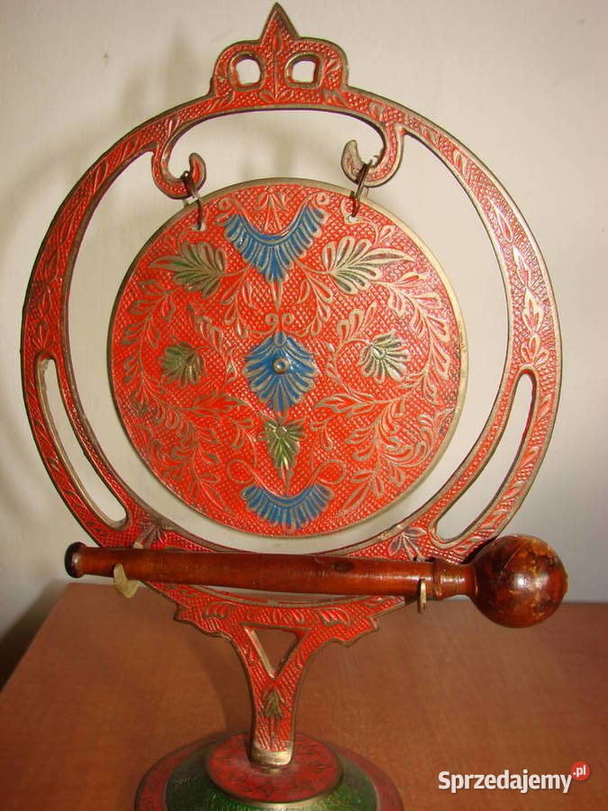 mosiężny indyjski gong Pruszcz Gdański