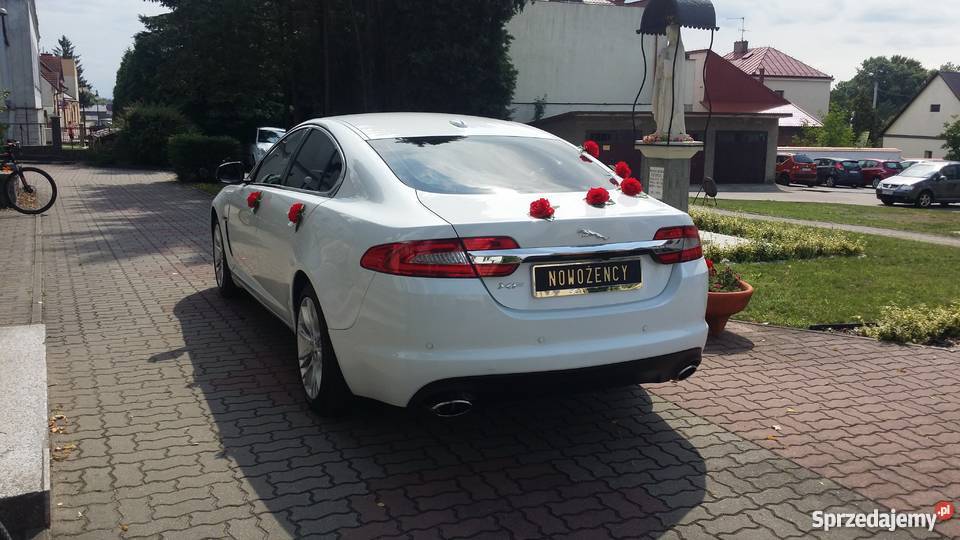 Jaguar XF auto do ślubu, limuzyna na wesele! Tarnów