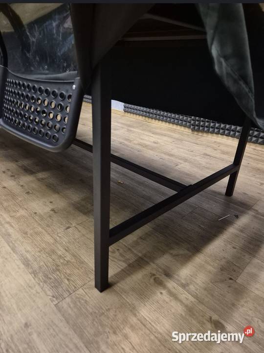 Zestaw stół z 12 krzesłami metalowe nogii Zielona Góra