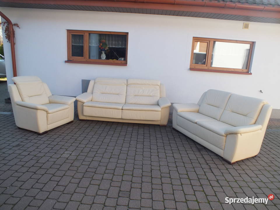 Komplet wypoczynkowy zestawy kanap ze skóry Komplety wypoczynkowe