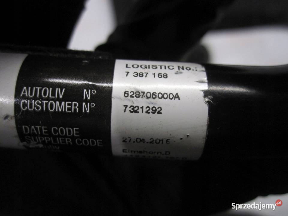 BMW F10 LIFT pas bezpieczeństwa prawy przód osobowe Kielce sprzedam