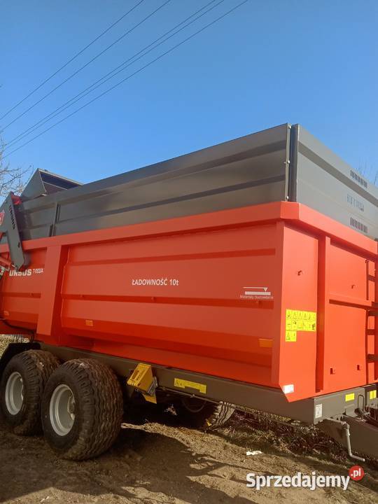 Przyczepa skorupowa tandem rolnicza 10 ton Ursus Łomża sprzedam