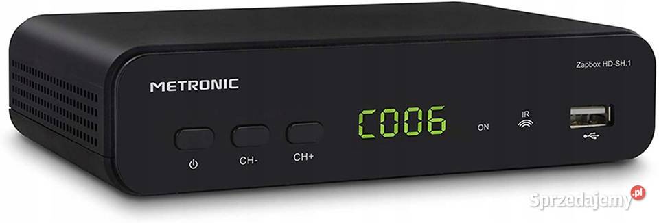 Dekoder DVBT2HEVC METRONIC Zapbox mazowieckie Warszawa