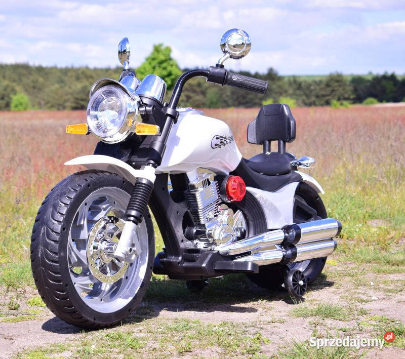 Autko motorek MOTOR CHOPPER na akumulator dzieci Myszków sprzedam