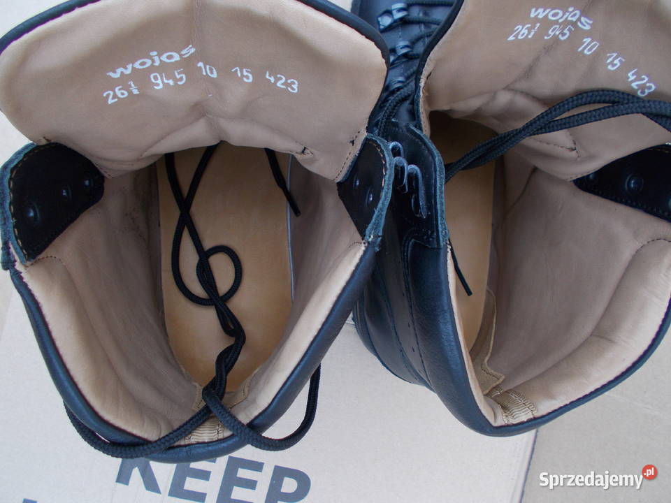 buty WOJAS 41 wz945 trekkingowe taktyczne skóra