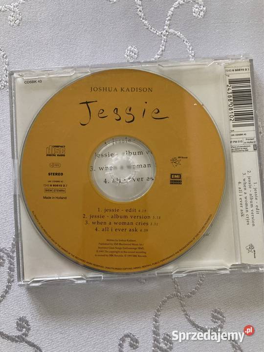 Płyty CD Bruce Springsteen i Joshua Kadison