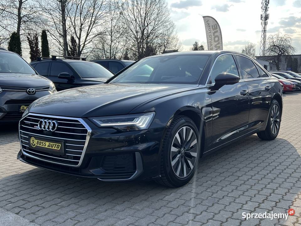 Audi A6 2019 czarny Warszawa sprzedam