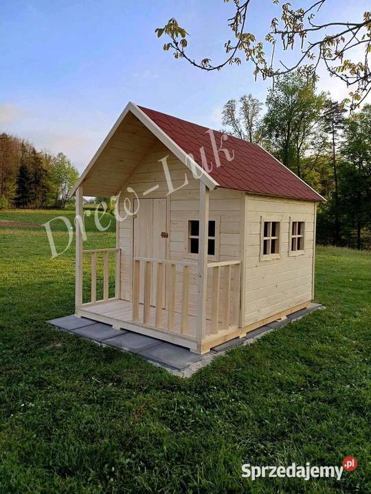 Duży drewniany domek dzieci małopolskie Frydrychowice
