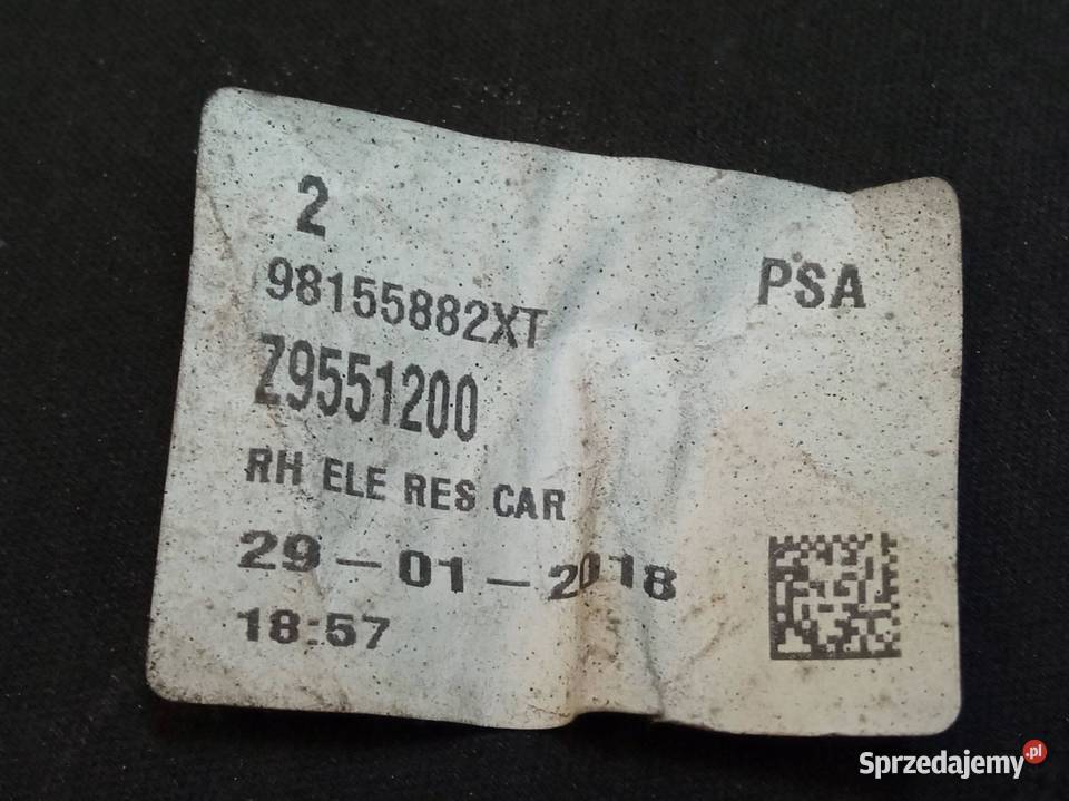 LUSTERKO PRAWE 7PIN EUROPA 98155882XT Toyota