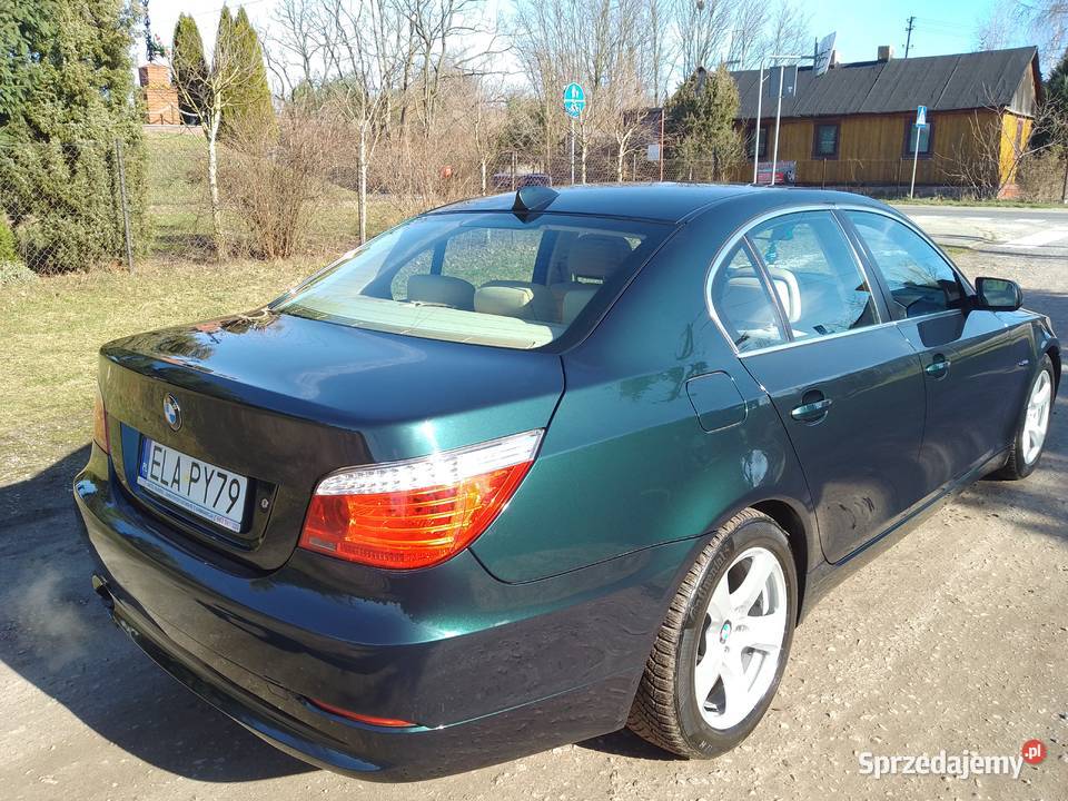 BMW E60 523i 190 Automat Serwis Bezwypadkowy Zduńska Wola sprzedam