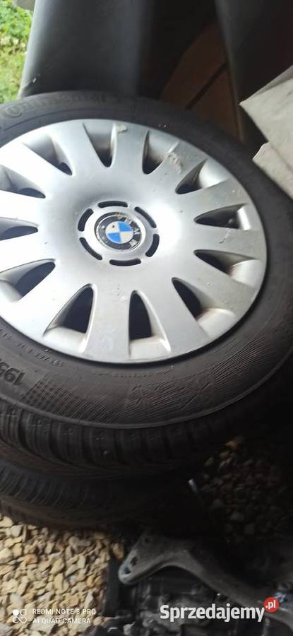 bmw kola stalowki 15 bieznik 56 mm zimowki Koła i felgi