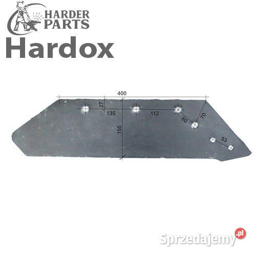 Lemiesz 16 na 300hektarów HARDOX 622136P do Suwałki