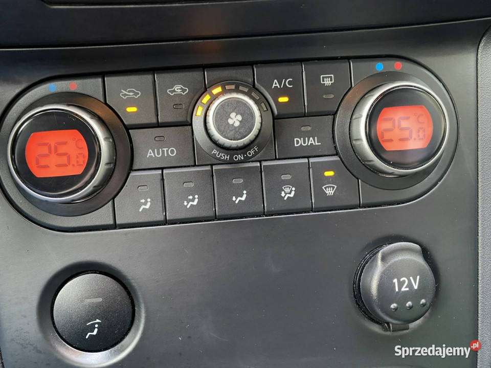 Nissan Qashqai Zadbany Bezwypadkowy Serwisowany elektryczne lusterka Poznań sprzedam