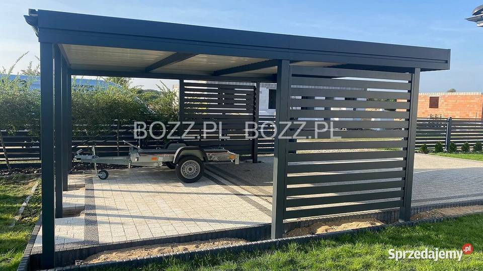 Wiata garażowa na 2 samochody śląskie Katowice