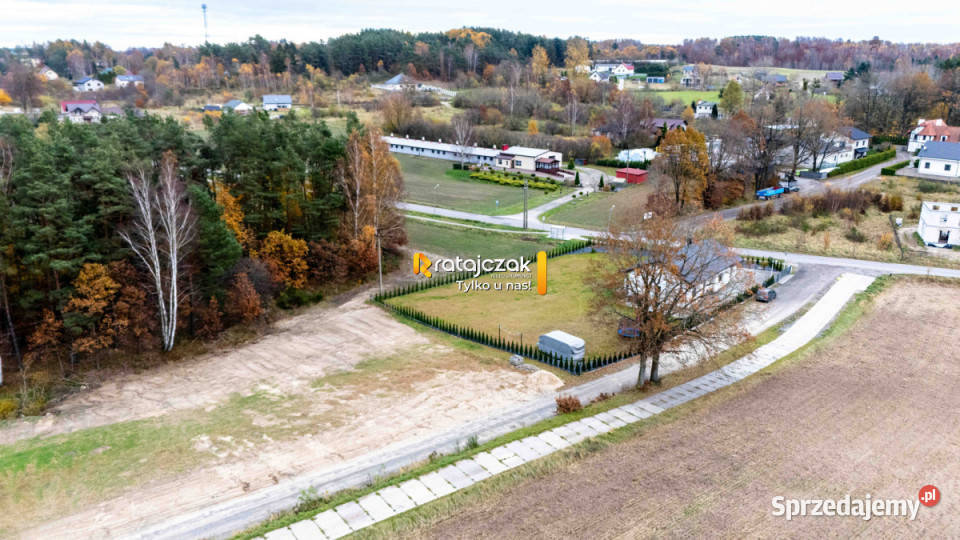 sprzedaży gruntu Zbychowo Kaszubska 1911m2 utwardzona