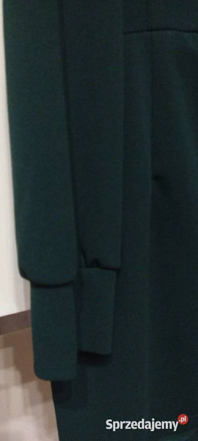 Sukienka w kolorze ciemnozielonym lubelskie Lublin