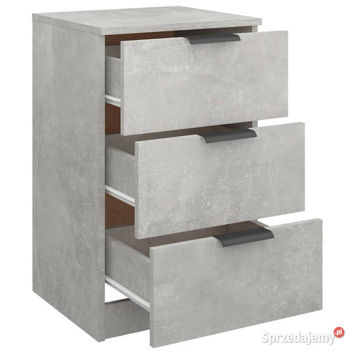 Szafka nocna szarość betonu 40x36x65 WM811276 Warszawa
