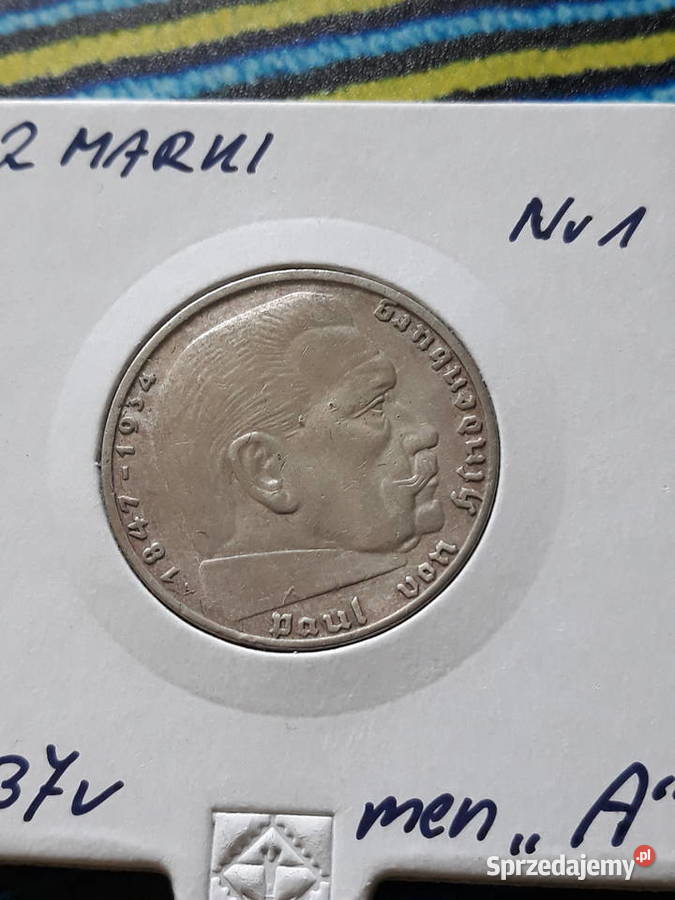 2 Marki Paul von Hindenburg 1937 r men A 1 sprzedam