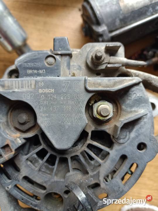 Alternator opel corsa c 10 12v Bosch osobowe Pozostałe Szczecin