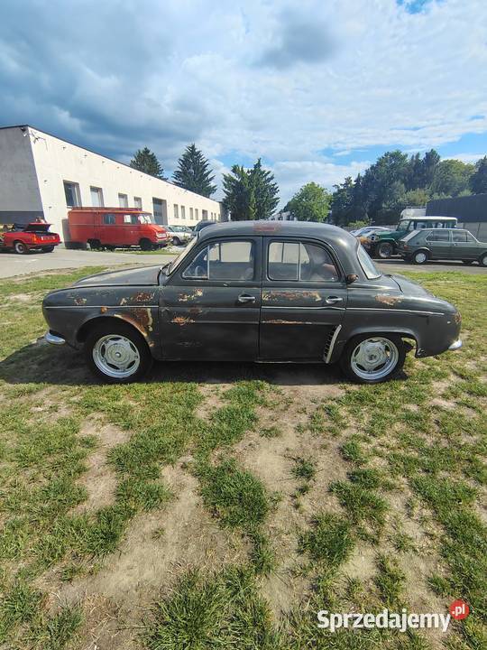 Renault Dauphine 1958 Kompletny Projekt do Rok produkcji 1958
